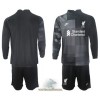 Officiële Voetbalshirt + Korte Broek Doelman Liverpool Derde 2021-22 Lange Mouw - Kids